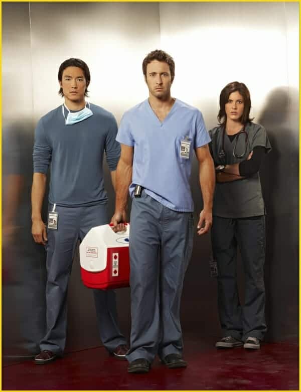 Alex O'Loughlin and Team in Three Rivers Alex O'Loughlin and Team in Three Rivers