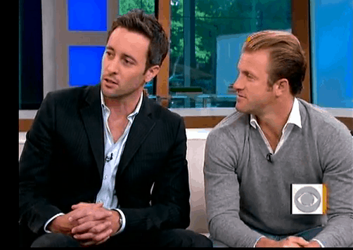 early show with Hawaii Five-O Cast